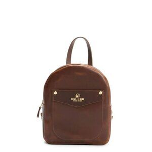 Brown Leather Mini Daypack